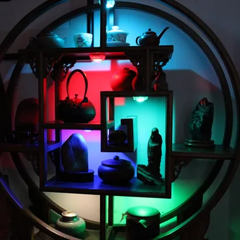

Wireless Remote Control Pat Light 13 Color Changing Light Bedroom Cabinet Bar Ambient Decor Home Corridor Light LED Night Lamp