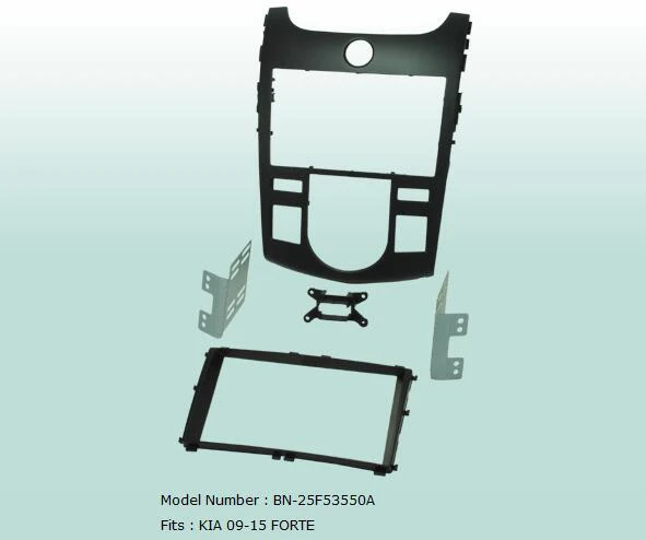 

Car Fascias Stereo Radio Audio Panel Navigation Frame Dash Kit For Kia Forte Auto AC 2009 2010 2011 2012 2013 2014 2015