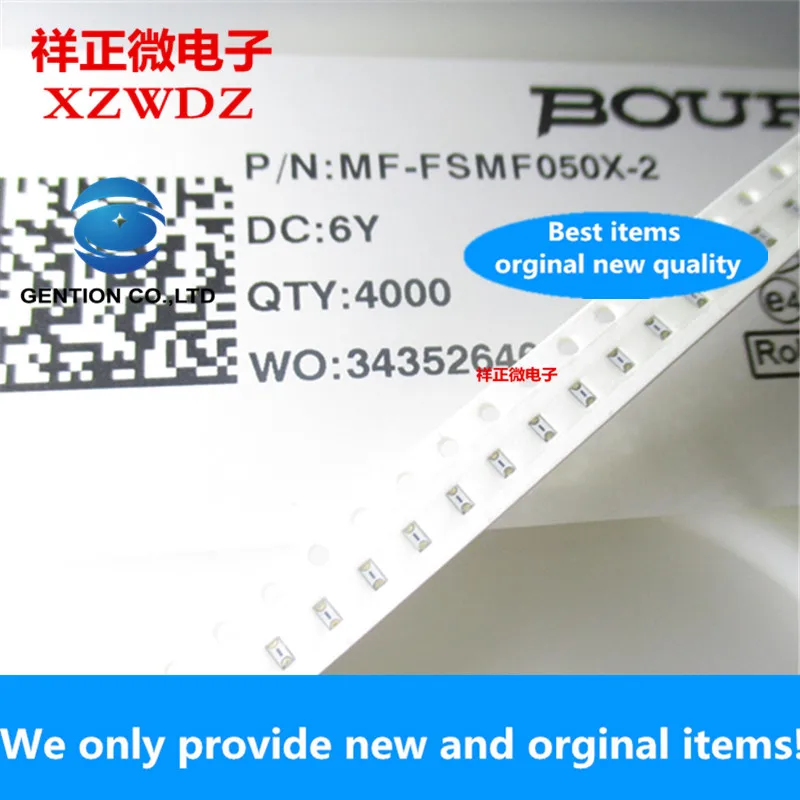 

50 шт., 100% оригинальный новый Самовосстанавливающийся Предохранитель MF-FSMF050X-2, 0603 мА, а, 6 в