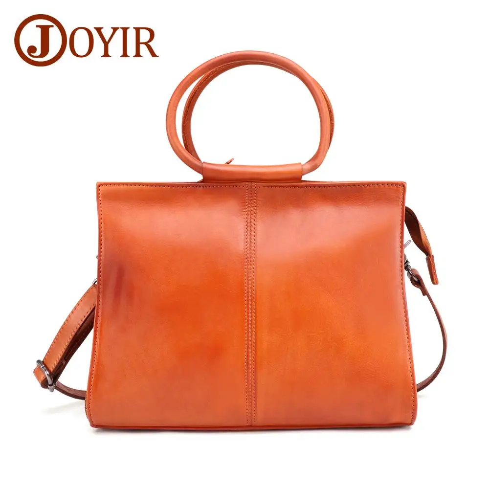 

JOYIR First Layer Cowhide Genuine Leather Handbags Women Bags Shoulder Crossbody Bag for Women Multifunction Bag Big Tote Sac