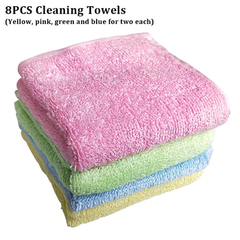 

Windows Tools Restaurant Desktop Multifunction Cars Soft Cloth Wood Fiber Cleaning Towels Lint Free Home Kitchen Bathroom Hotel