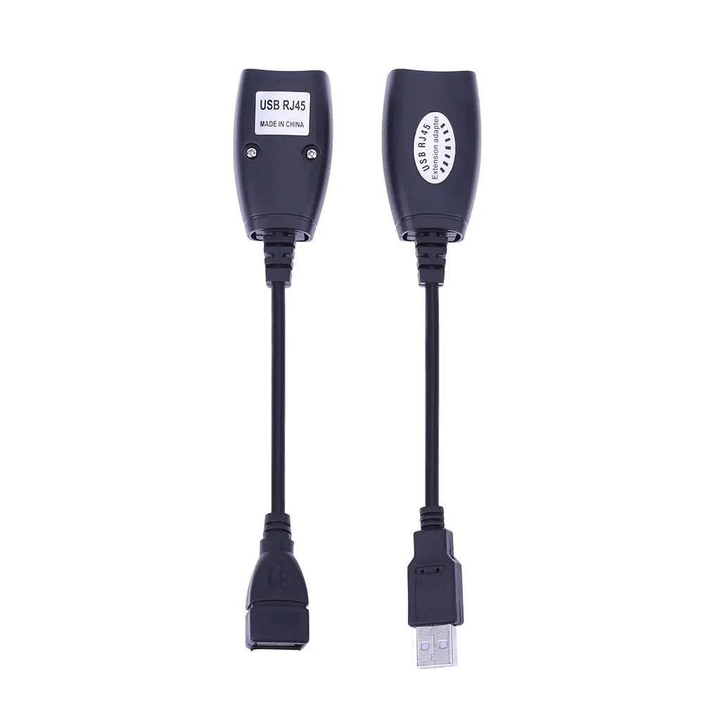 Удлинитель USB 2 0 со штекером и гнездом до футов с использованием кабеля CAT5/CAT5E/6 RJ45