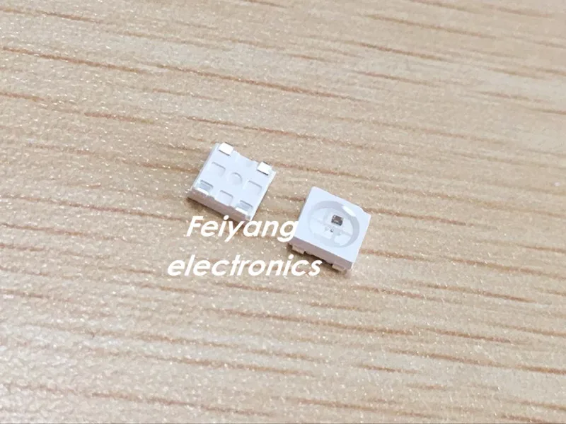 50 шт. WS2812B (4 контакта) 5050 SMD W/ WS2811 Индивидуально адресуемый цифровой RGB