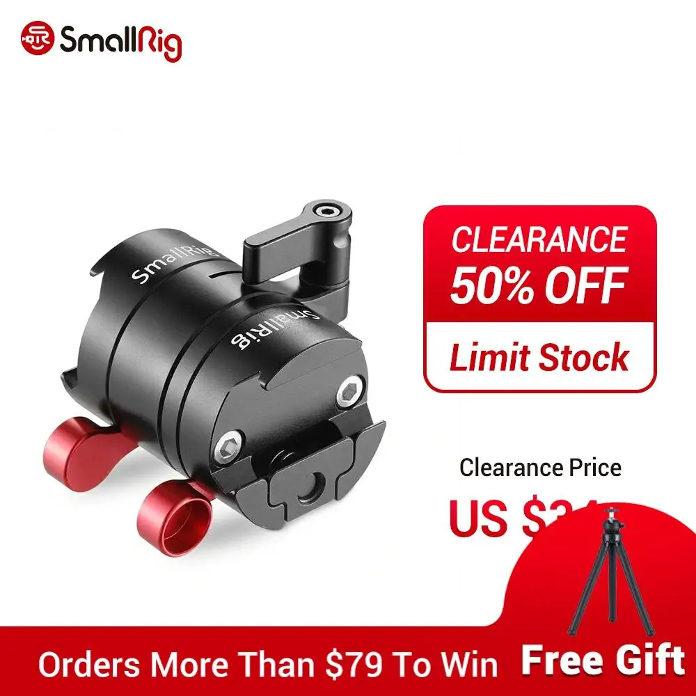 

SmallRig Dual Rotating Nato Clamp EVF Mount 2141
