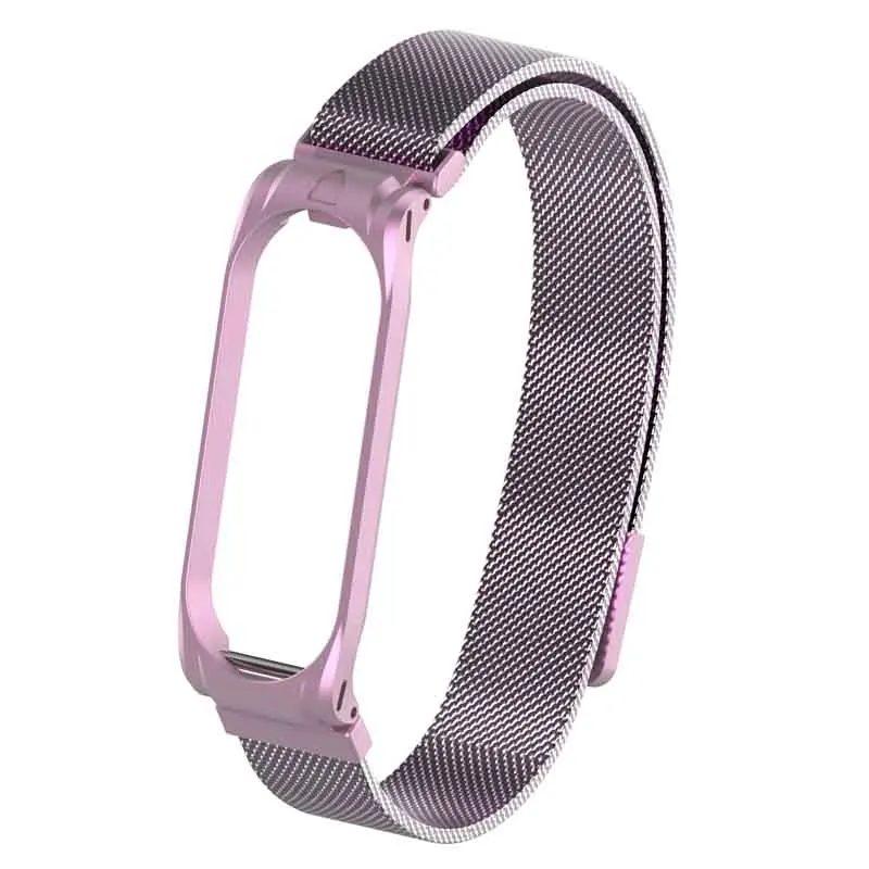 Запястье для Xiaomi mi Band 4 3 металлический ремешок фитнес-Браслет Смарт-часы спортивные mi lanese Pulseira Correa пояс для mi band 4 3