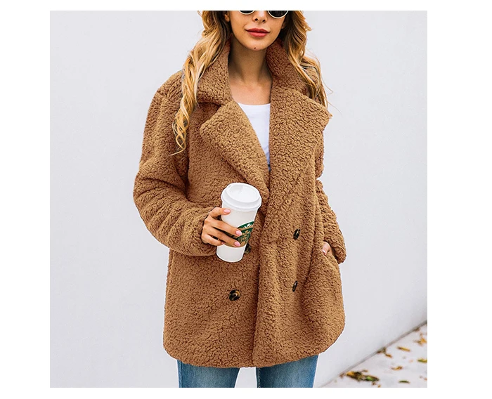 Casual Teddy Coat