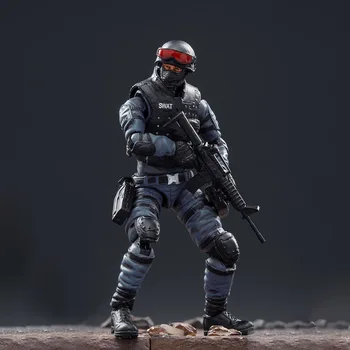 

MODIKER 10.5cm 1/18 Crossfire CF Series 3D DIY Removable SWAT Team Soldier Model Action Figure with High Degree of Reduction