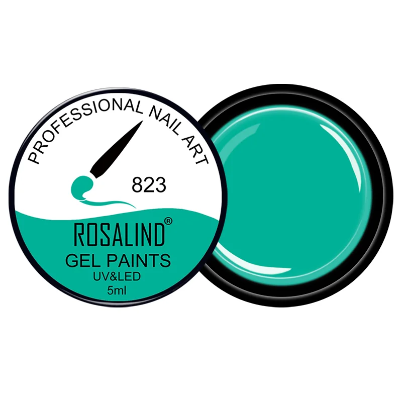 GN03-ROSALIND ROSALIND 5 мл Гель-лак для рисования 142 цветов набор гель-лаков для ногтей для маникюра Сделай Сам верхнее Базовое покрытие Hybird дизайн праймер для ногтей - Цвет: GN03-ROSALIND