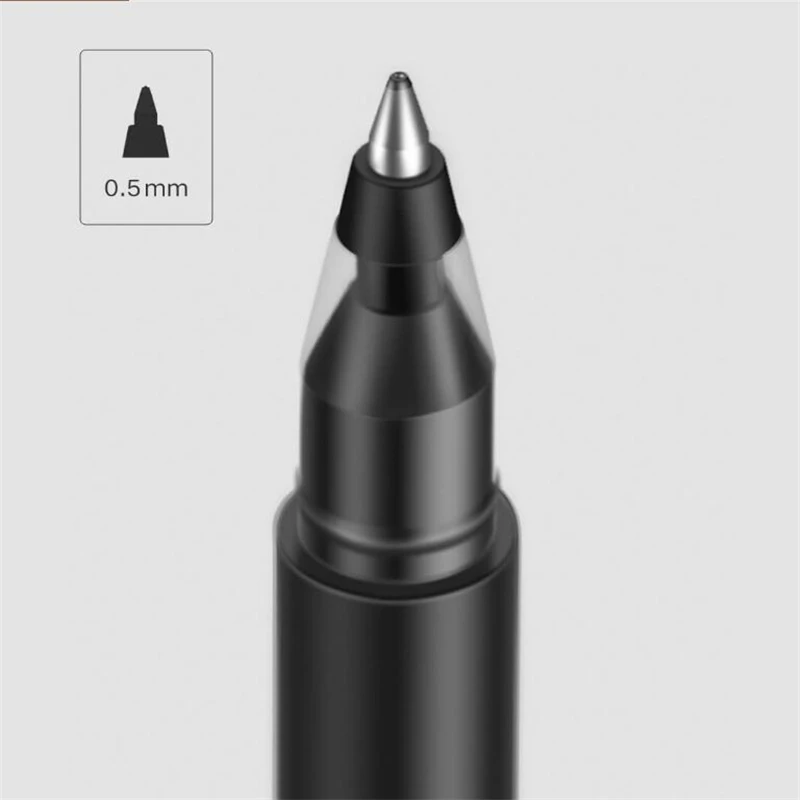 Гелевая ручка Xiaomi Mijia, 0,5 мм, пуля, гладкий, супер прочный пишущий знак, ручки для школы, офиса, Японии, MiKuni, чернила, ручка для подписи, 1 шт