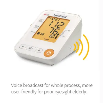 

YE650D Arm Blood Sphygmomanometer Monitor LCD Digital Heart Rate Meter Measure Automatic Monitor Home Health Equipment Care