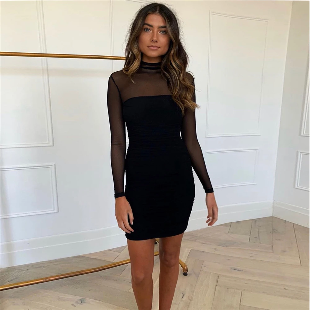 womens black sundress