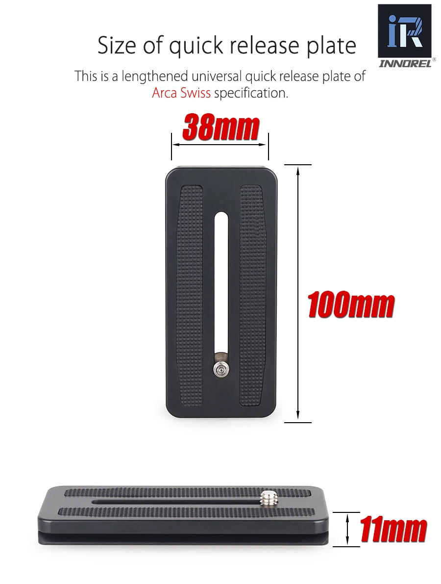INNOREL CH6 Gimbal панорамная головка штатива с Quich Release Plate для телескопа вращение на 360 ° Высокая точность CNC, максимальная нагрузка 25 кг