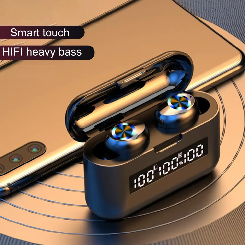 X35 Bluetooth 5 0 беспроводная гарнитура наушники с цифровым дисплеем спортивные