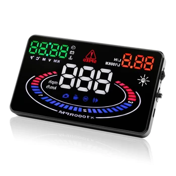 

Universal Car HUD Head Up Display MPH/ KM/h Car OverSpeeding Warning E300