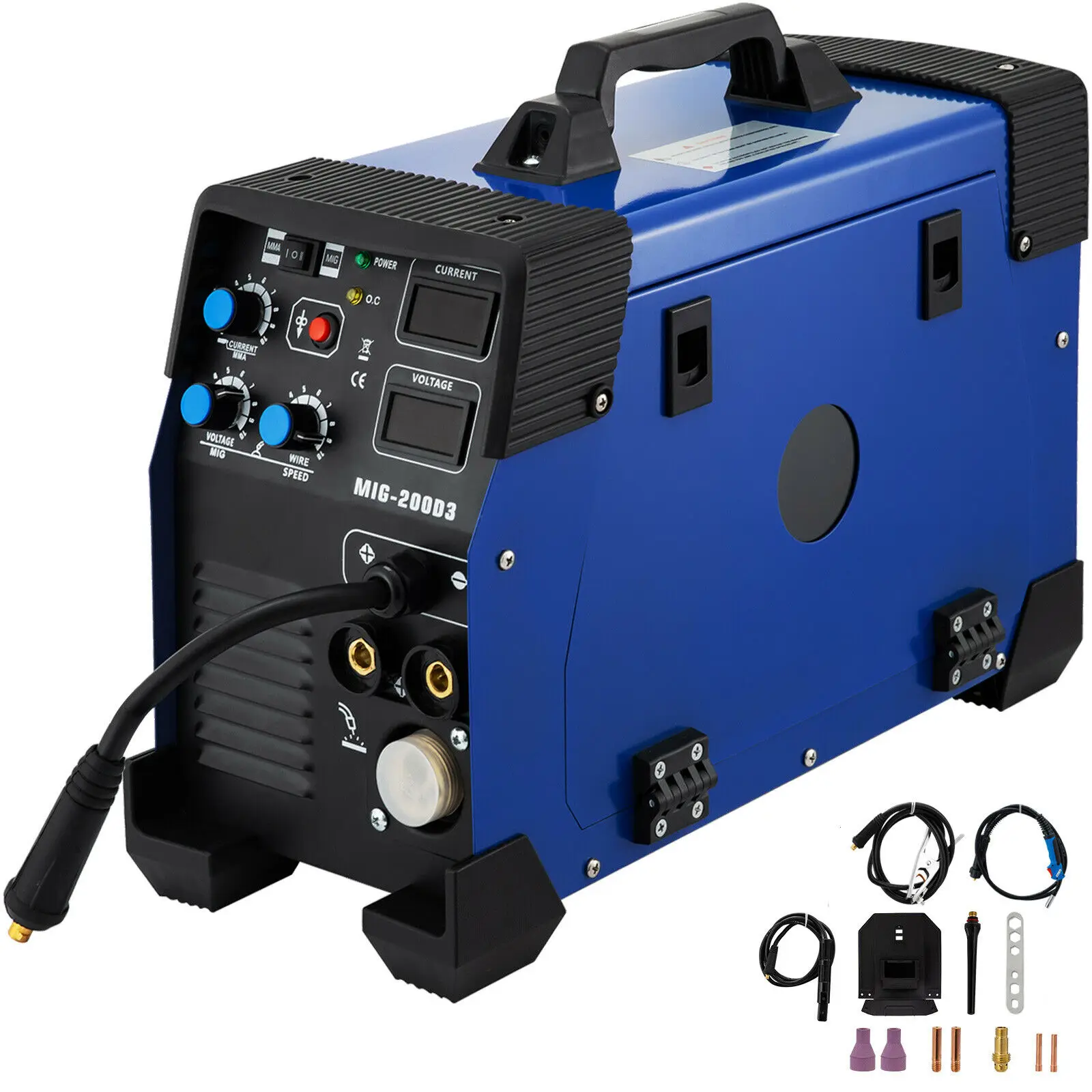 Inverter-schweißgerät TIG MIG MAG MMA E-Hand Elektrode Schweißen Maschine FCAW 200A Inverter-schweißgerät TIG MIG MAG MMA E-Hand Elektrode Schweißen Maschine FCAW 200A