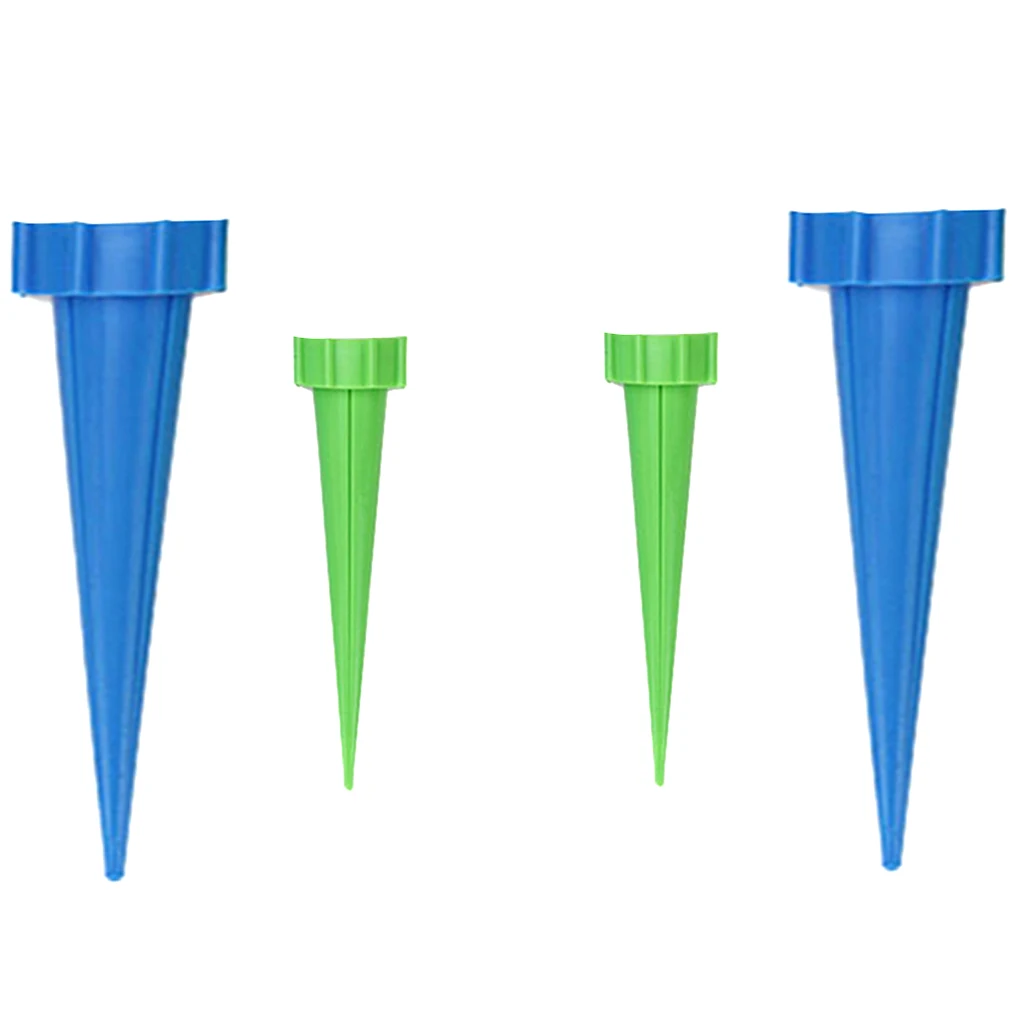 4 Pieces Automatic Watering Irrigation Drippers Stakes for Vacations Plant Drip Water Watering