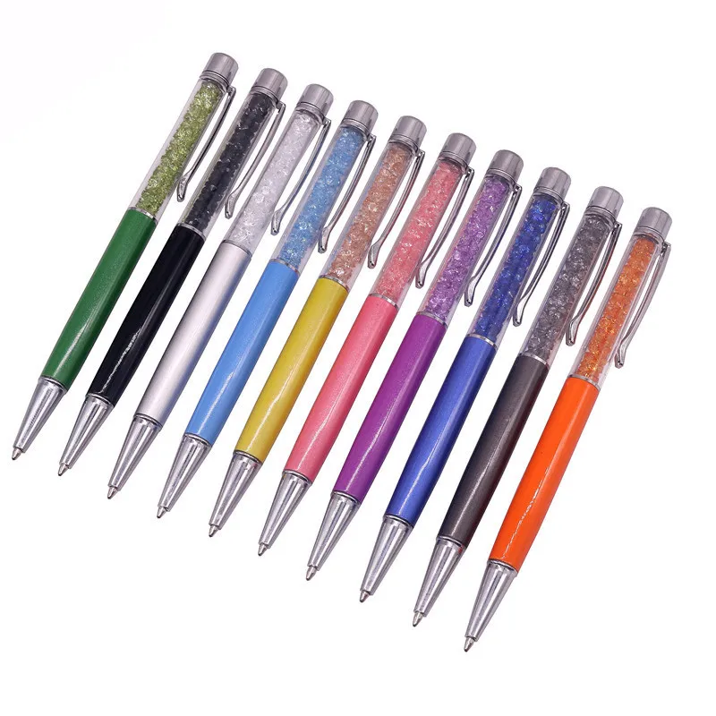 30 шт 0,7 мм емкостная ручка/Заправка 100 шт металлическая шариковая ручка снаряд наконечник студент, школа, офис ручка для письма подарочная ручка