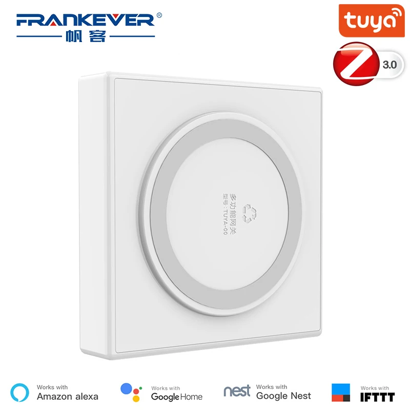 FrankEver Tuya Zigbee 3,0 концентратор Wifi умный дом мост беспроводной пульт дистанционного управления устройства умного дома