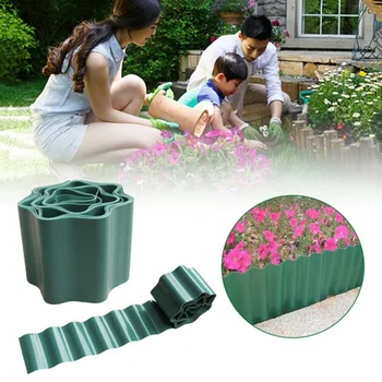 

Garden Lawn Edging Strip Flexible Plastic Decoration Border Courtyard Fence DIY Garden Fence Decorative