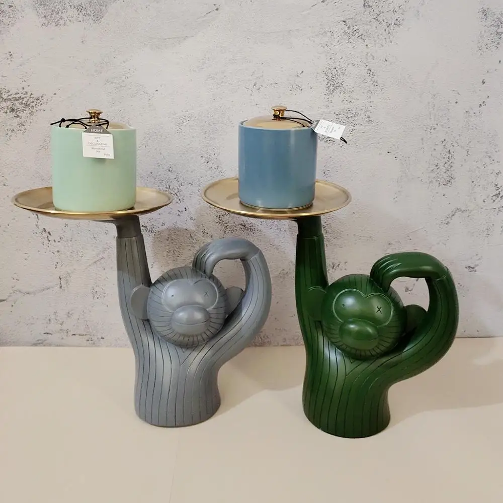 Morandi цветной подсвечник с крышкой ароматическая свеча банка Diy ручной работы канделябры украшение стола для дома банки для хранения