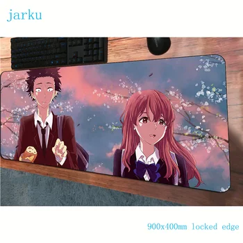 

Koe No Katachi mats 900x400MM best gaming mouse pad keyboard mousepad Nishimiya Shouko notebook gamer accessories padmouse mat