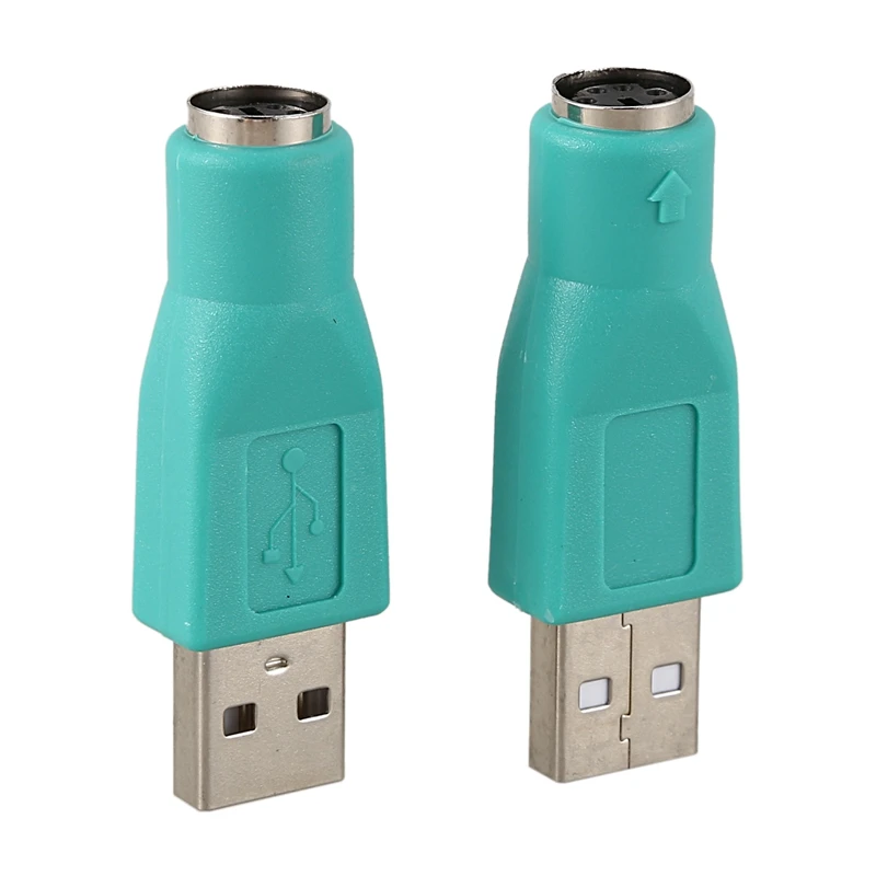 2 шт. USB 0 папа к PS/2 мама мышь адаптер Разъем #8|Компьютерные кабели и разъемы| |