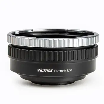 

Viltrox PL-M4/3M Lens Adapter Infinity focus Macro shooting For ARRI CP2 PK3 Movie lens to Panasonic Olympus Pentax camera body