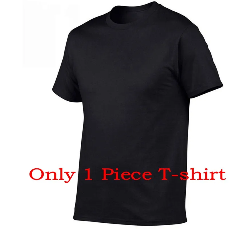 Only One T-shirt Новинка, качественный мужской спортивный костюм,, брендовая футболка+ шорты, комплект из 2 предметов, спортивный костюм, Модная хлопковая футболка с принтом, шорты для мужчин - Цвет: Only One T-shirt