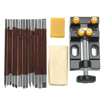 

18PCS Multiple Purpose Hand Carving Tools For Wooden Wax Plaster Clay Leather Practical DIY Craft Tool Carpenter Carvers Artists
