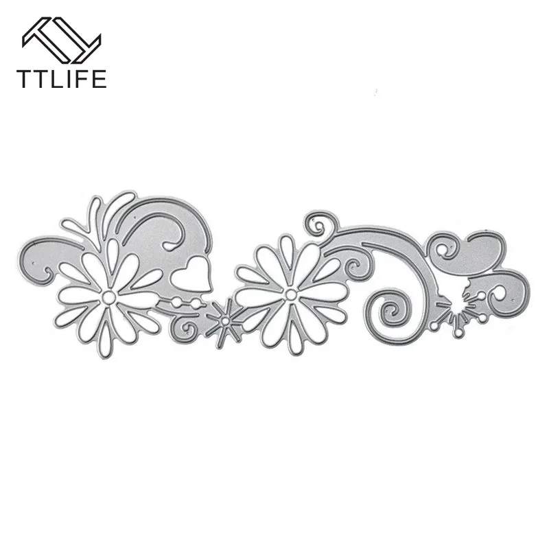 

TTLIFE 2019 New Embossing Die Frame Metal Cutting Die DIY Card Making Scrapbook Embossing Process Die Cut Stamps and Dies