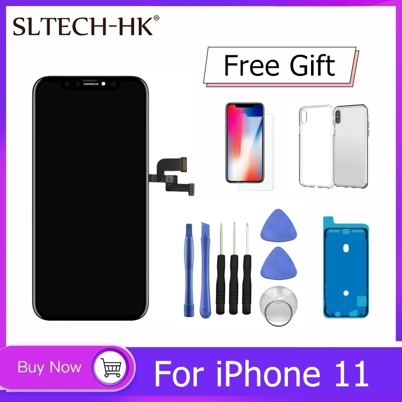 ЖК-дисплей с 3D сенсорным экраном для iPhone X/11 Pro Max | Мобильные телефоны и аксессуары