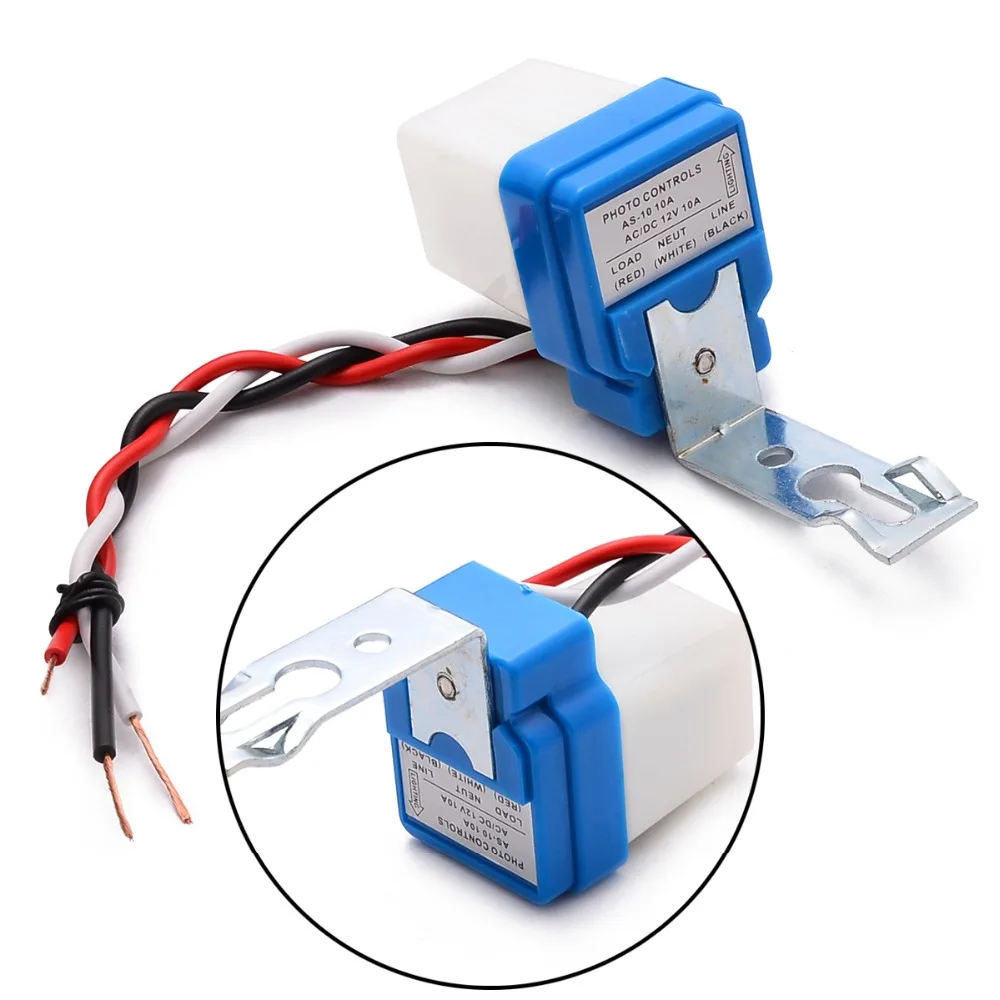 1 шт. уличный мини датчик сумерков 12 В 10 А|dusk sensor|switch for lightswitch outdoor |