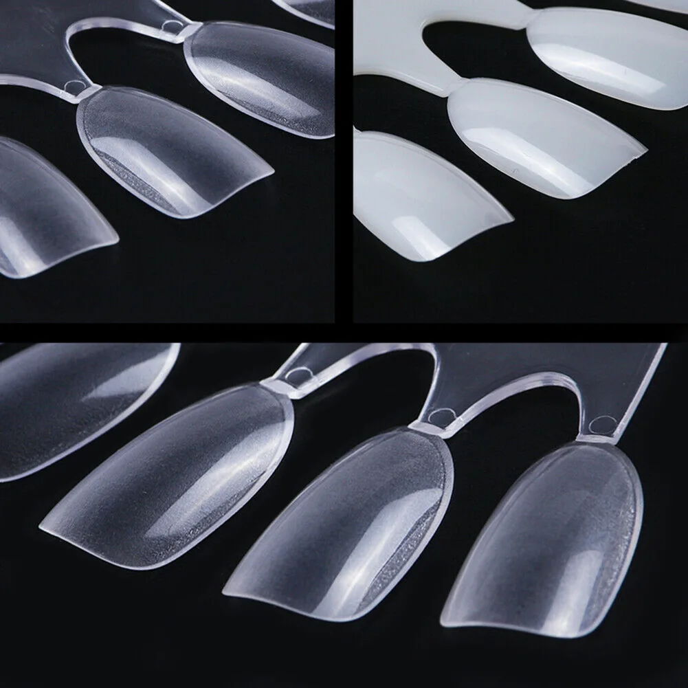 Brand New 10Pcs False Nail Tips Color Card Practice Display Tools Crown Shaped Acrylic Board DIY Manicure Fake Nails Art Tool