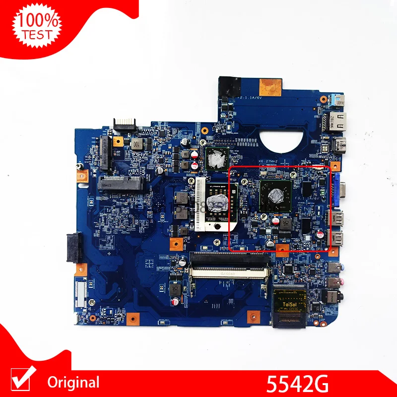 Оригинальный 09230-1 JV50-TR MB 48.4FN01.011 основная плата для acer Asipre 5542 5542G материнская