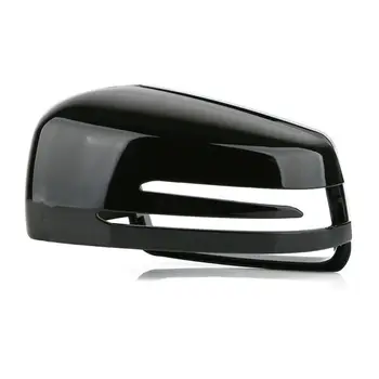 

Decal Rearview mirror cover Left+right Black Direct replacement Waterproof
