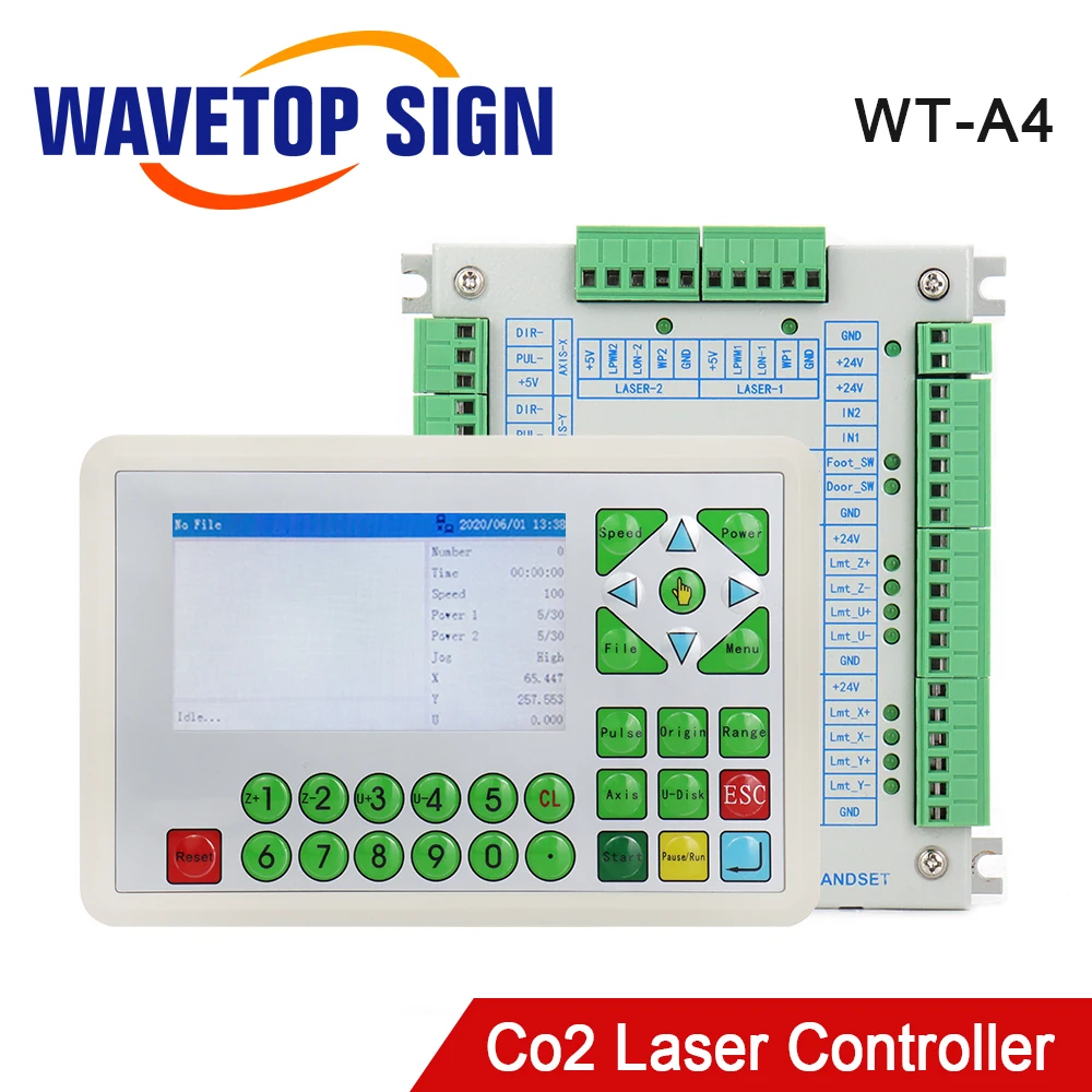 WaveTopSign WT A4 заменить TL 410C Co2 лазерного контроллера для Лазерная гравировальная и