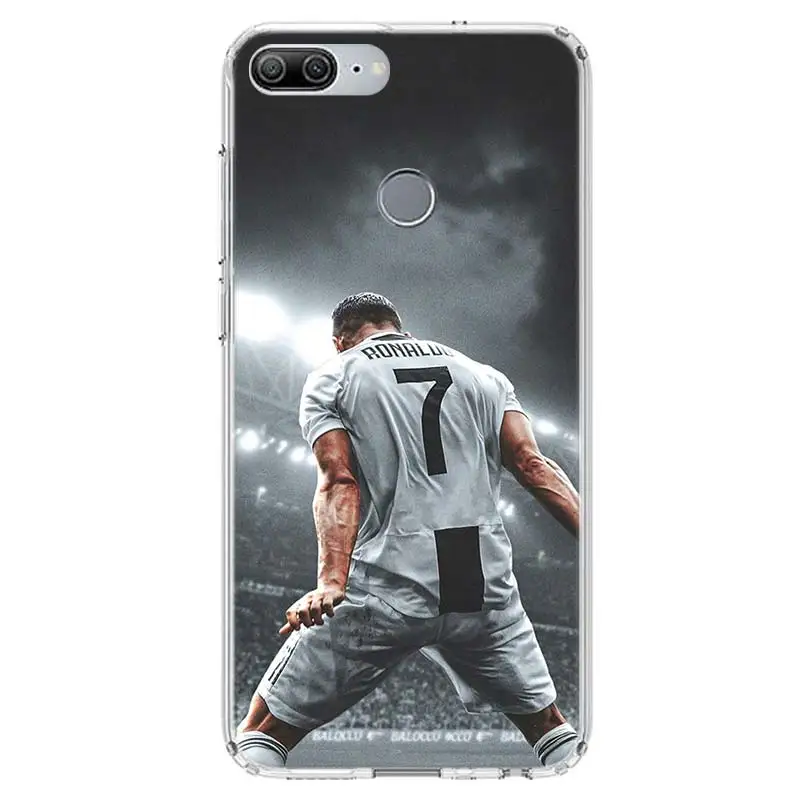 CR7 Криштиану Роналду крышка чехол для телефона для huawei Y9 Y5 Y6 Y7 Honor 8X 8A 8S 7A фотоаппаратов моментальной печати 7S 9 10 Lite 8A 10i 20S Coque чехол s - Цвет: TW108-1