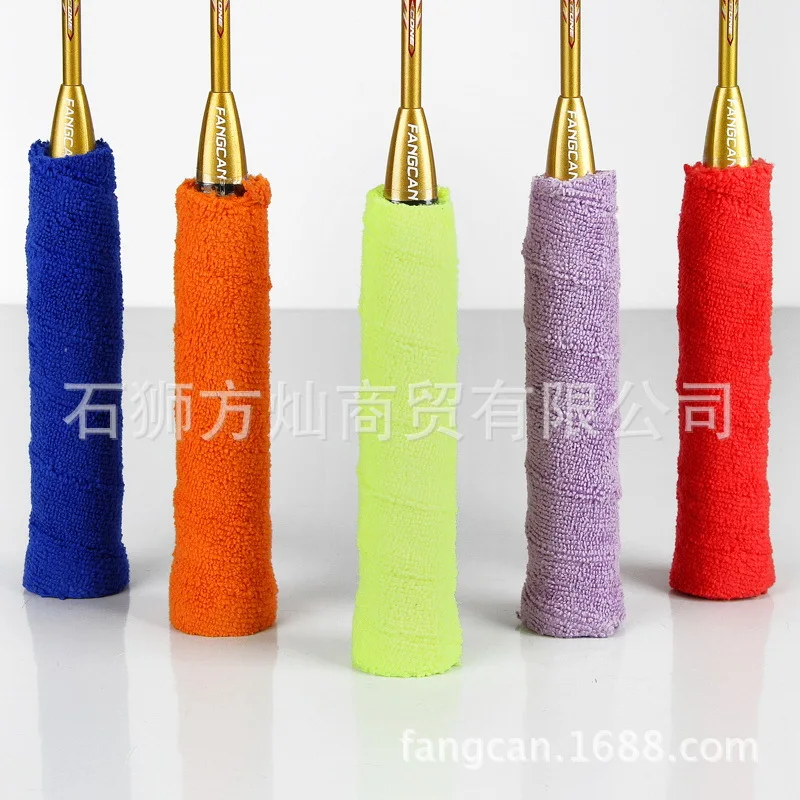 

Towel Grip Tape Single fang can Badminton Racket Durable Sweat Absorbing Anti-slip FANGCAN Genuine Product Looped Pile Racquet W