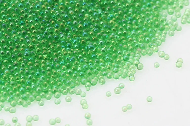 0,6-1,0MM 10G Mikro-Kristallkugeln für Nagelkunst Mehrfarbige Transparente Kaviar-Glasperlen Dekorationen Schmuckzubehör – Detail 12