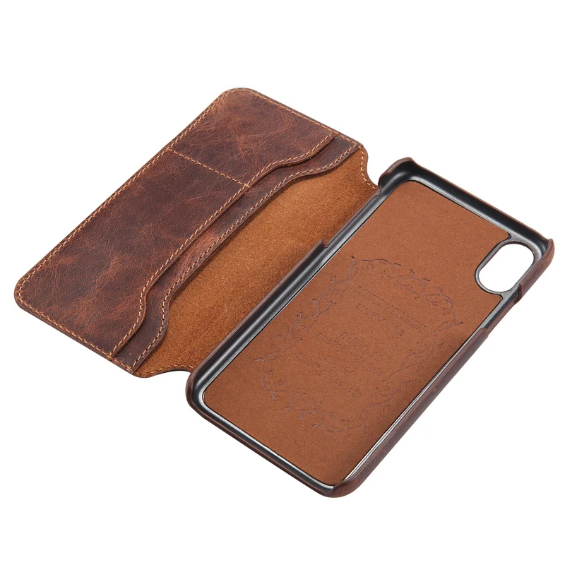 Real Leather for Apple iPhone 12 Mini Case Coque iPhone 11 Pro Max Case Retro Wallet for Etui iPhone XR X Flip Cover 11Pro 12Pro