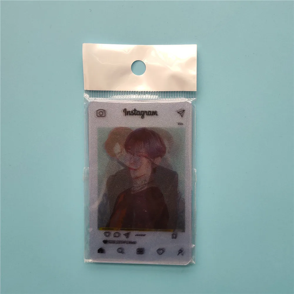 Ateez Instagram Transparent Photo Cards