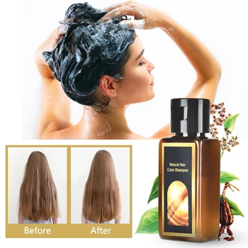 

Polygonum multiflorum repair hair root shampoo Anti-hair loss itchy dandruff shampoo 200ml Home Bath Barber Shop Shampoo