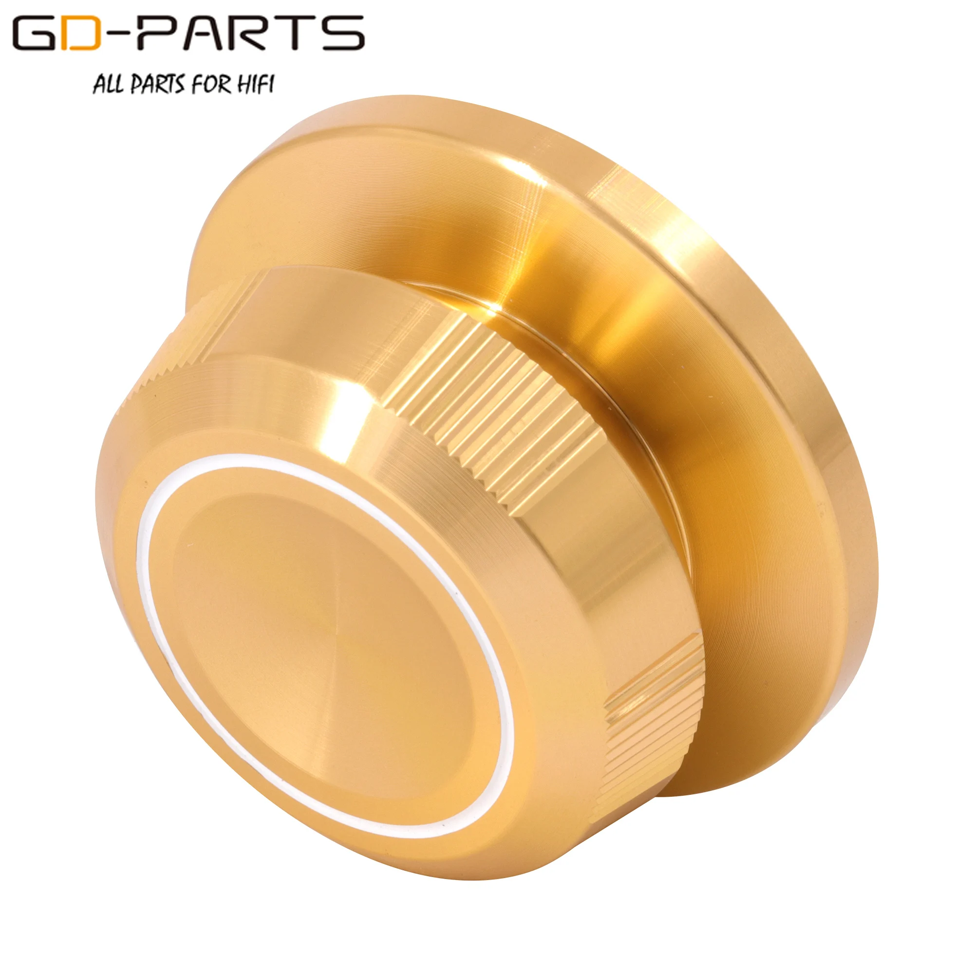 Sólido Full Aluminum Pointer Knob Grupo Hifi Áudio Faça Você Mesmo Potenciômetro Atenuador Rotary Button Cap mm Buraco Usinado 48 mm 23 mm - Image 5