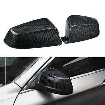

Carbon Fiber Side Rear View Mirror Cover Trim for BMW 5 Series E60 F10 F02 2008-12