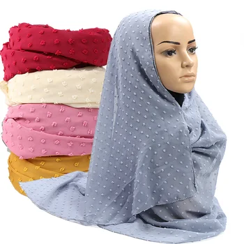 

10pcs/lot Wholesale Women Plain Chiffon Instant Shawl Double Loop Muslim Hijabs Easy Use Hijab Arab Headscarf Shawls