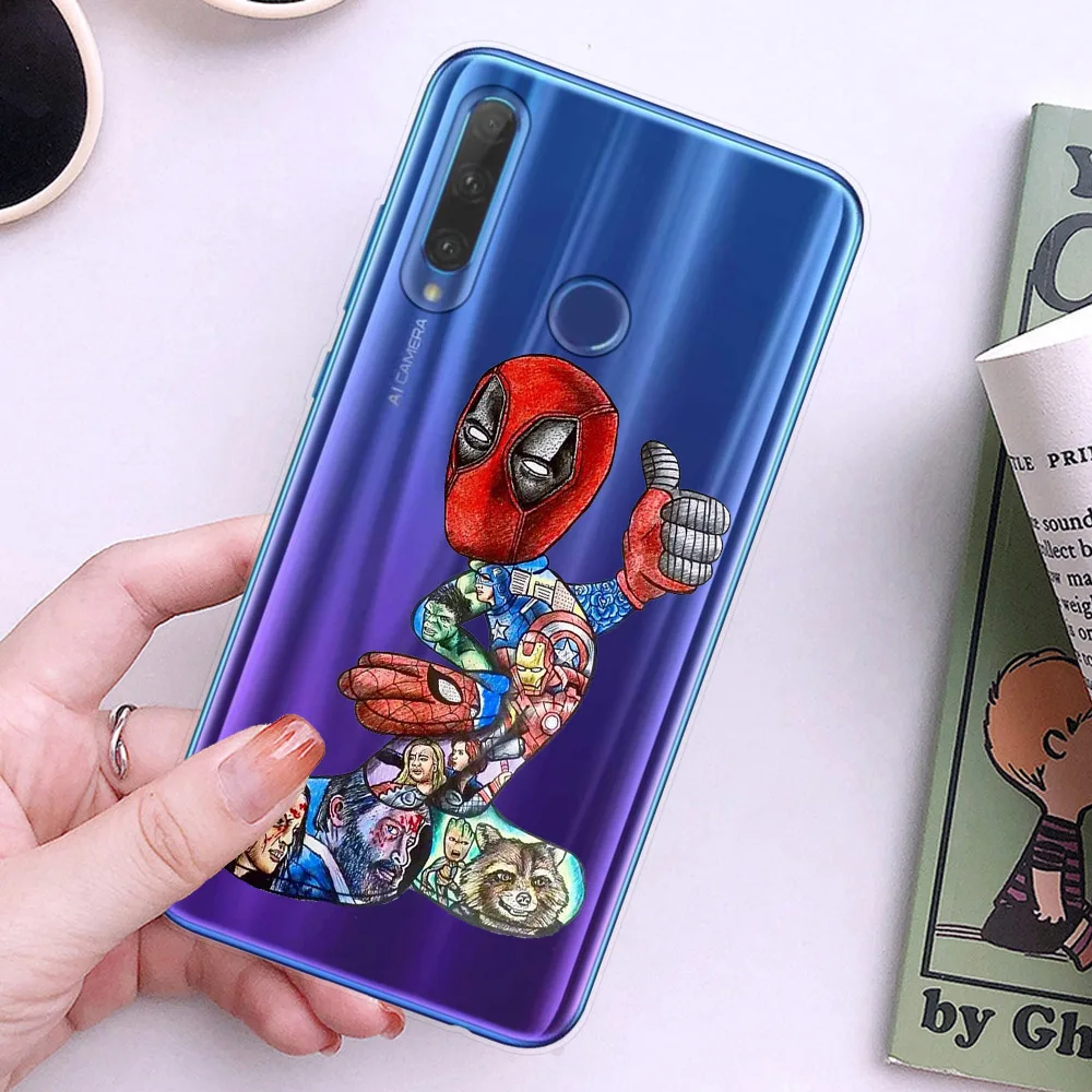 T8446 Джокер Минни Ститч marvel для Fundas huawei Honor 9 10 20 Lite Pro 10i 8X 8C 9X Pro Чехол для телефона Coque deadpool оболочка сумки - Цвет: T8446