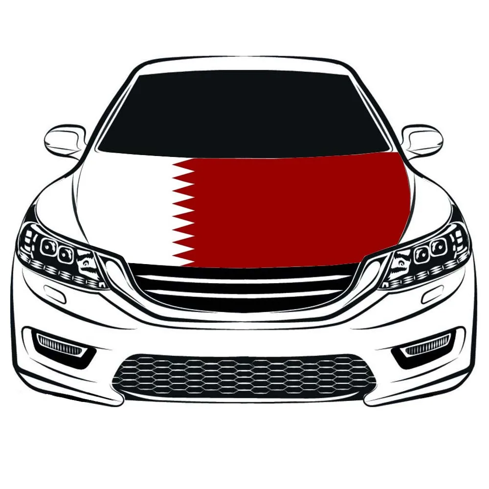 

the Qatar Hood flag,Qatar national hood banner , car body banner， automobile body