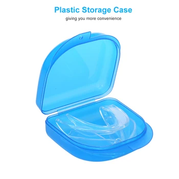 

Mouth Guard for Teeth Grinding with Storage Case 2 Sizes 4 PCS Mouthguard Moldable Night Guards for Anti Teeth Grinding