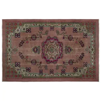 

Handmade Natural Vintage Turkish Area Rug 171x253 Cm-5'7''X8'4''