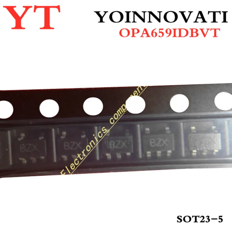 10 шт./лот OPA659IDBVT OPA659 659IDBVT OPAMP JFET 350 МГц SOT23-5 IC лучшее качество | Электронные